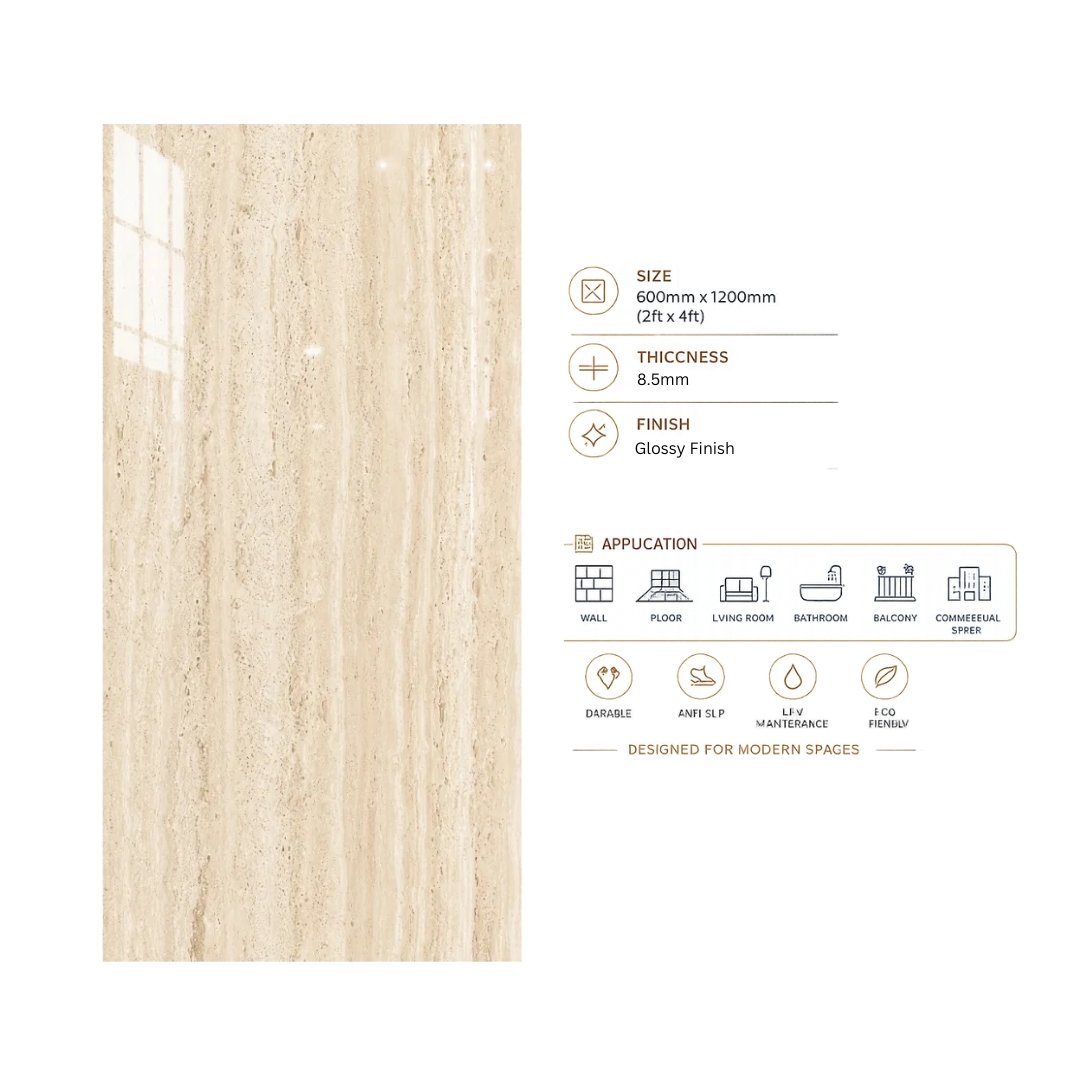 CA - 5034 Marble & Stone Living Area Tiles - My Home Studio